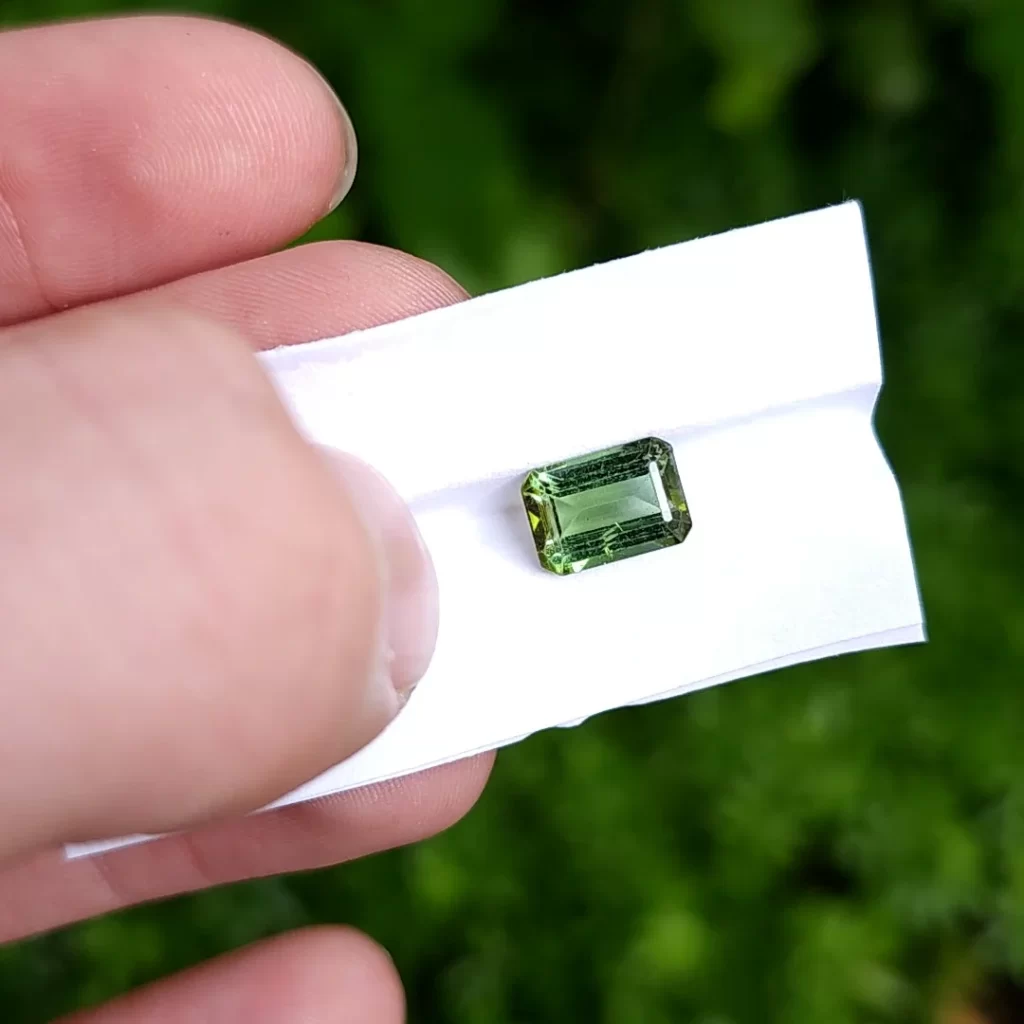 2.58ct Dark Mint Green Tourmaline